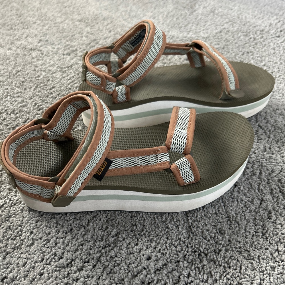 Teva platform sandals